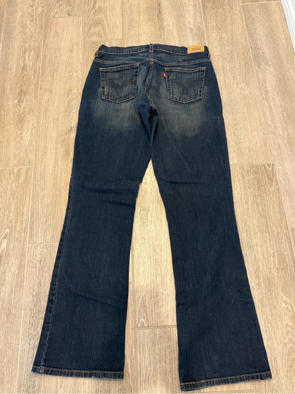 Levi's Women's Dark Blue Flared Jeans